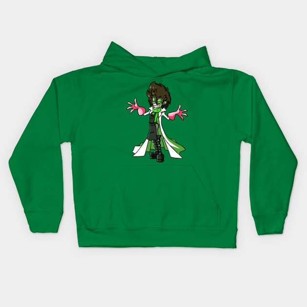 Dr Crafty - Chibi Kids Hoodie by DrCrafty